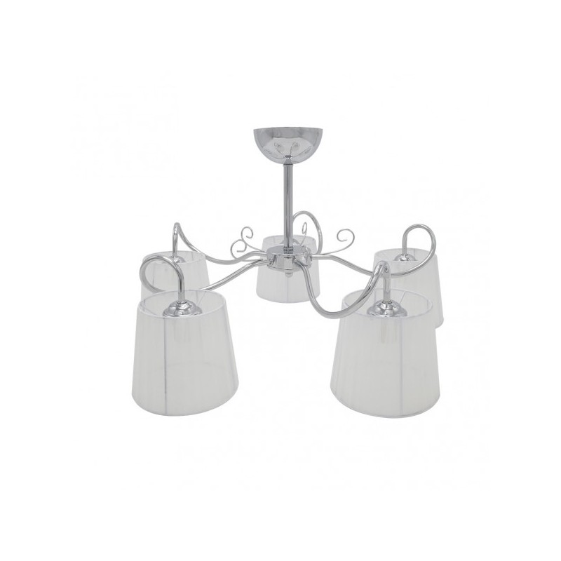 Lámpara Cuzco 5xE14 cromo Fabrilamp